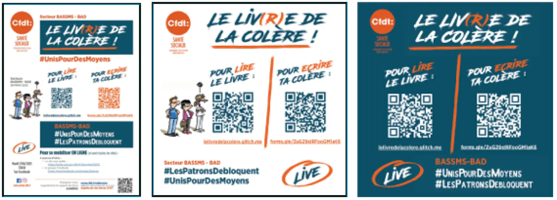Aperçu des visuels spécifique pour le livre de la colère
