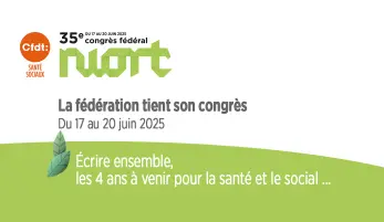 Annonce du congrès de Niort 2025