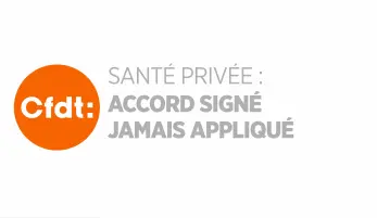 Santé privée : un accord signé, jamais appliqué