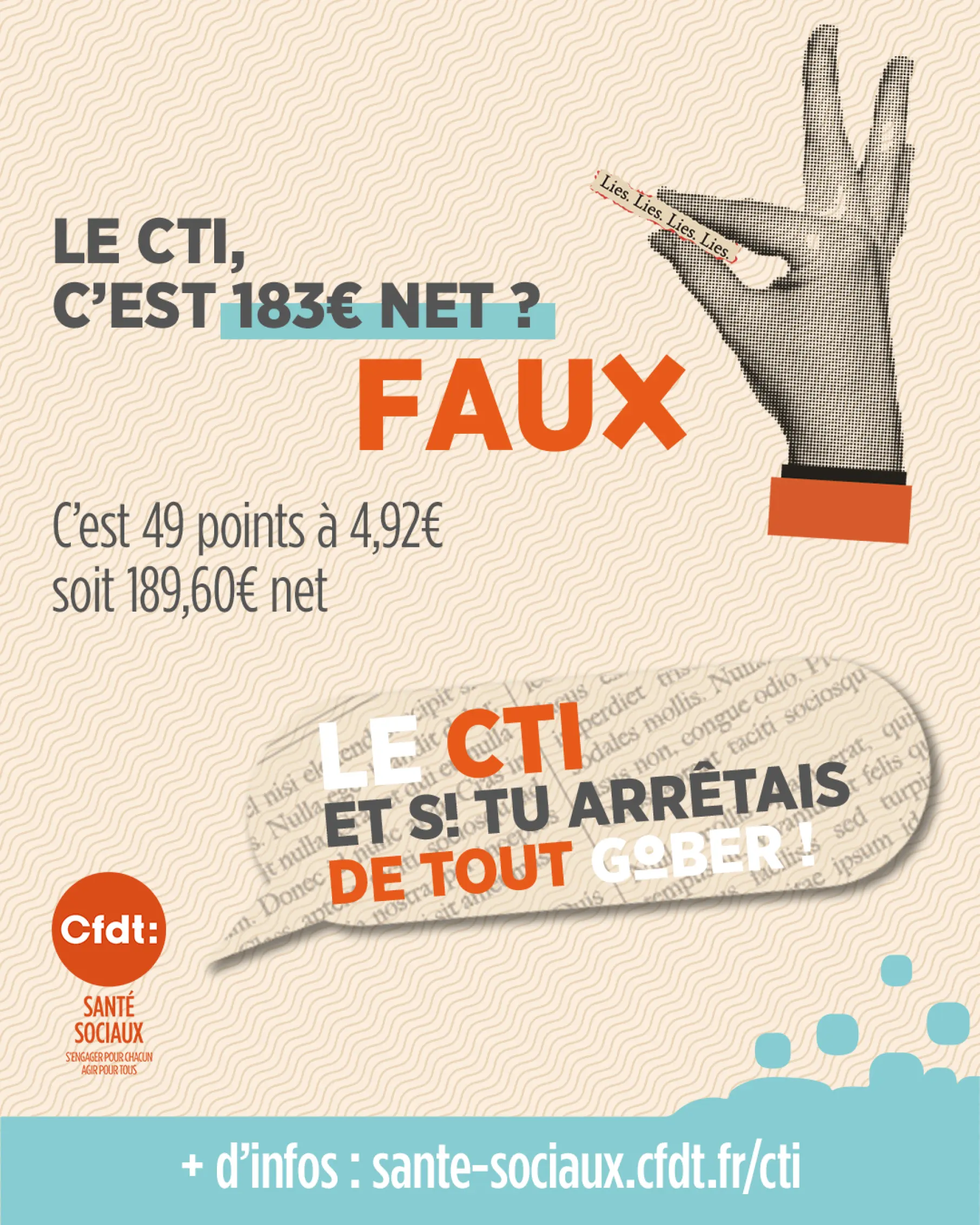 Le CTI c'est 183€