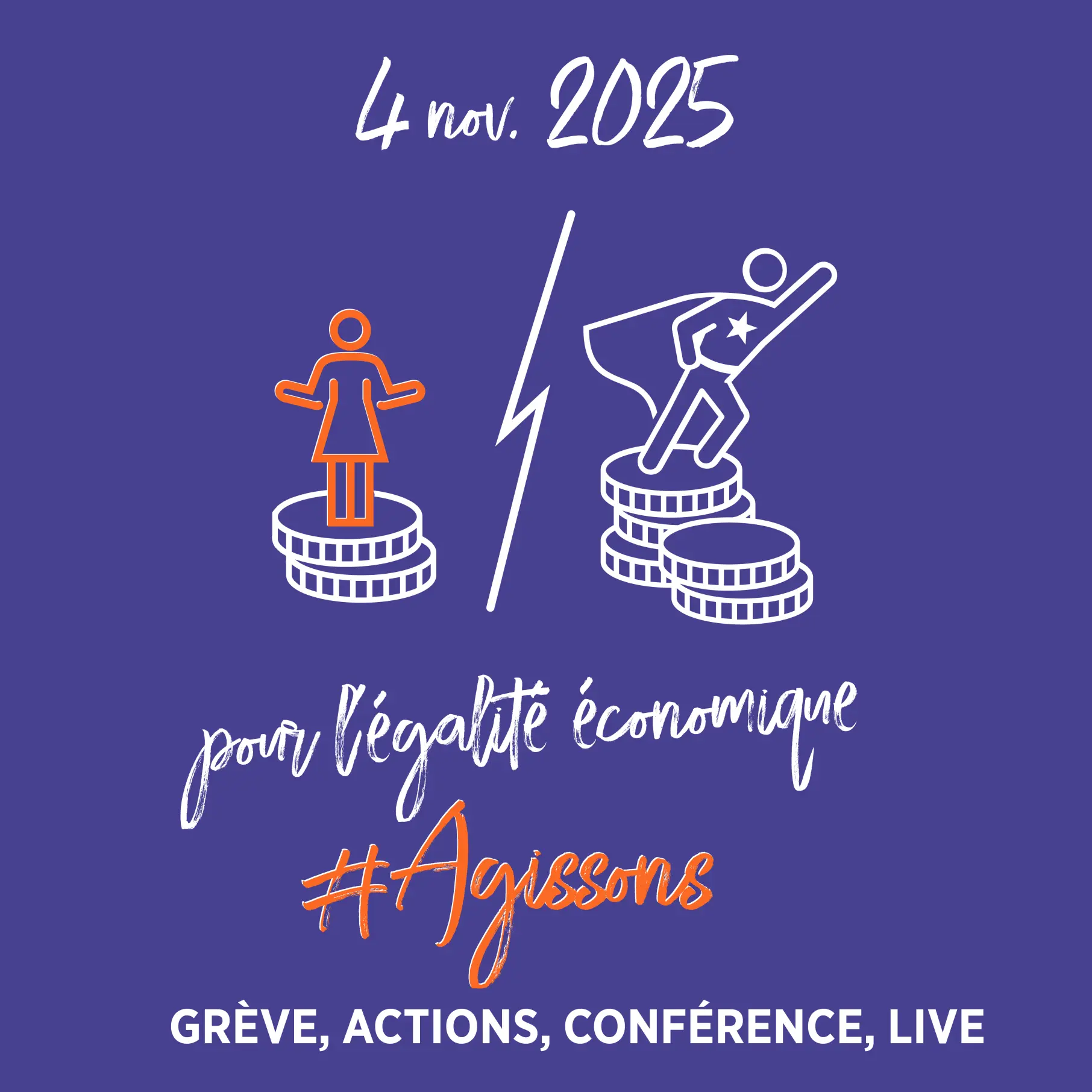 Pour l'égalité économique #Agissons