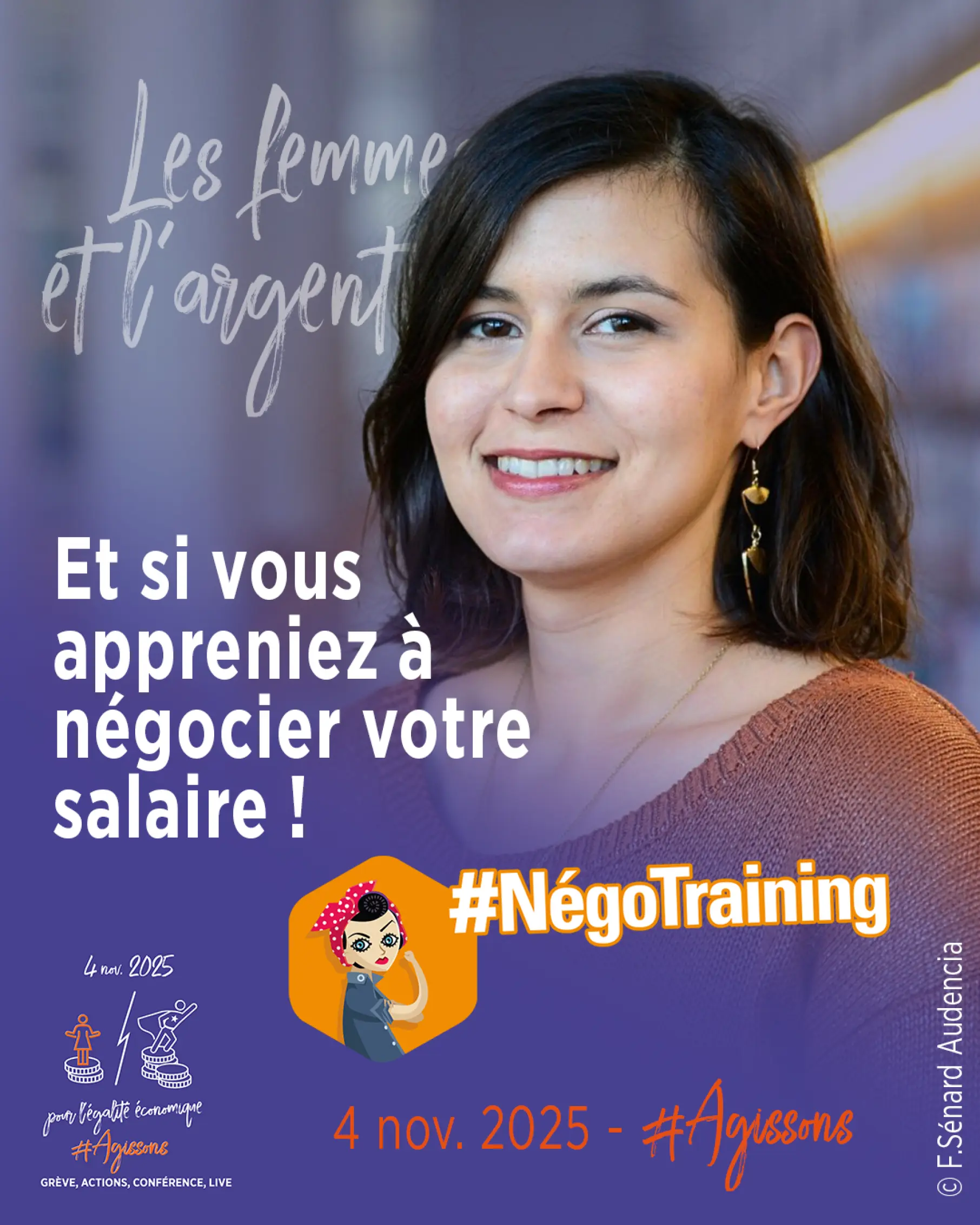 Négocier son salaire quand on est une femme, ça s'apprend infos avec Ameline Bordas