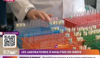 RMC BFM - 4 mai : grève des labos d'analyses médicales