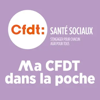 Logo de l'application réservée aux adhérents Ma CFDT dans la poche