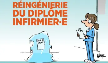 réingénierie  du diplôme  infirmier·e - Maintenant  On passe à la caisse ! Revendication : +3 542,40€ brut