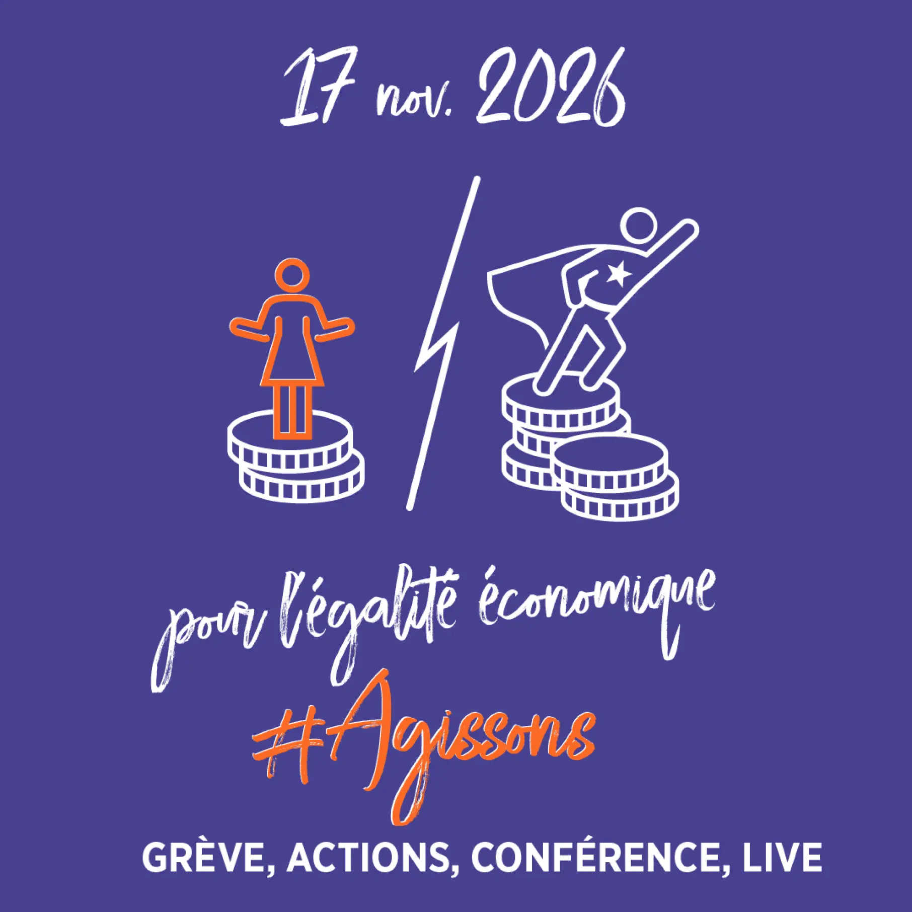 En 2026, agissons pour l'égalité professionnelle.