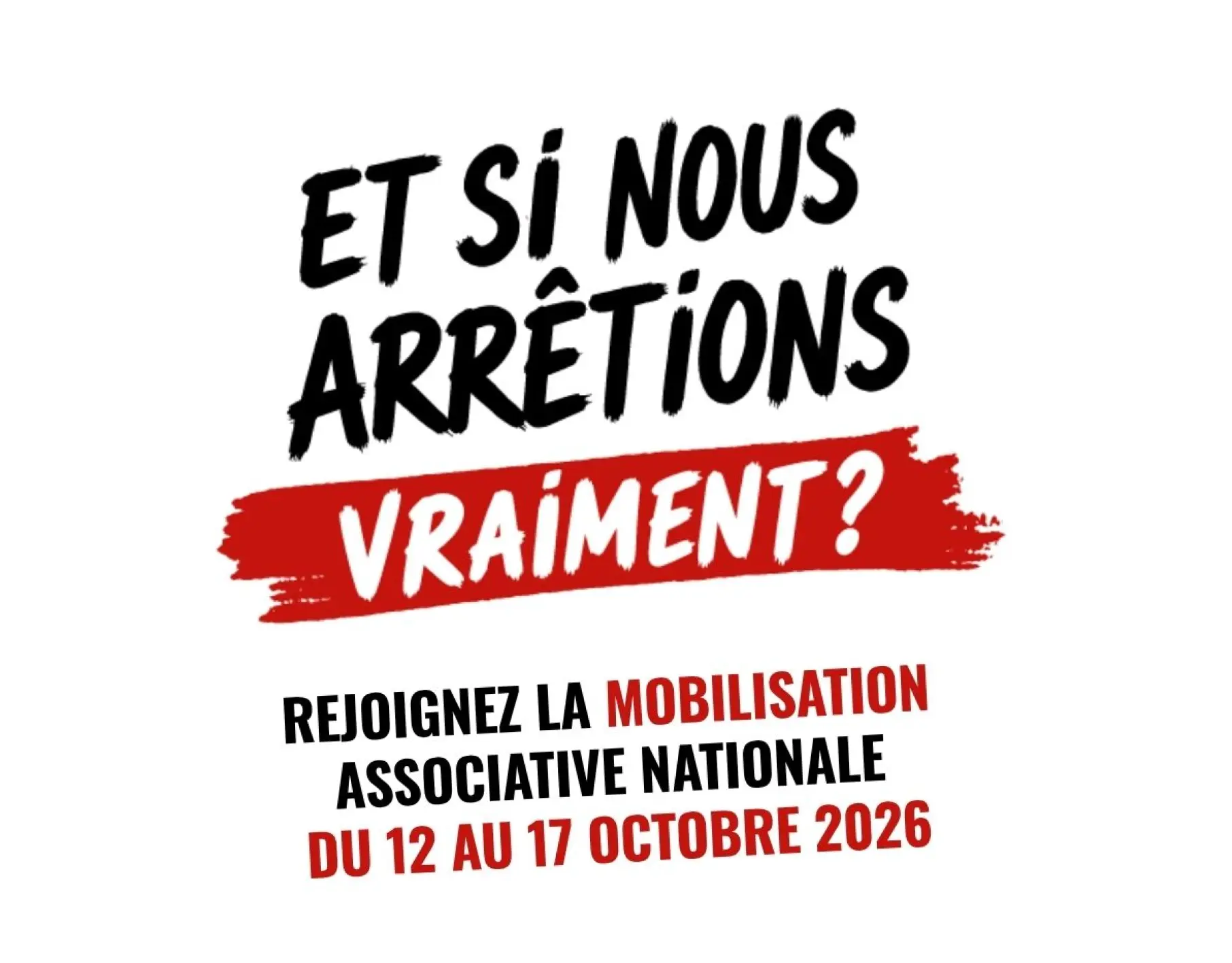 Et si on arrêtait vraiment : le slogan de l'action initié par l'UNIOPSS