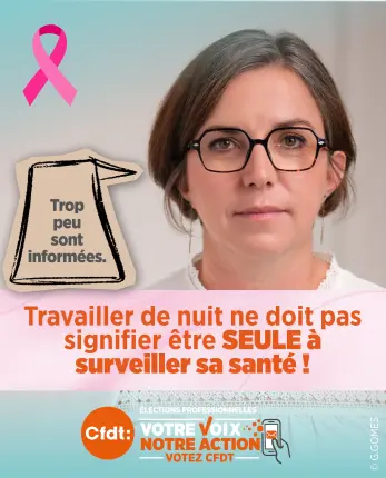 Ne pas être seule à s'occuper de sa santé quand on travaille de nuit