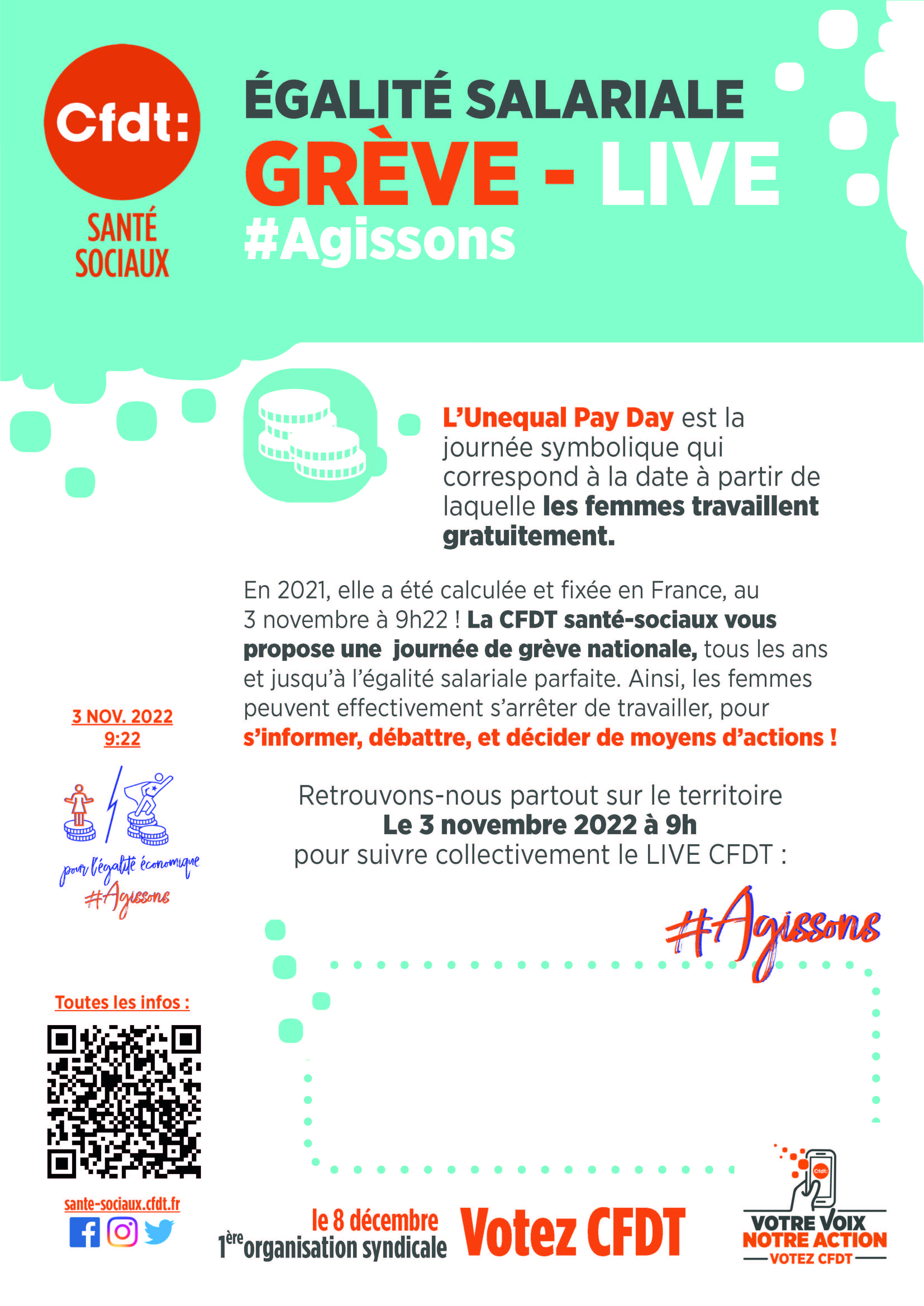 Tract N°1 #Agissons
