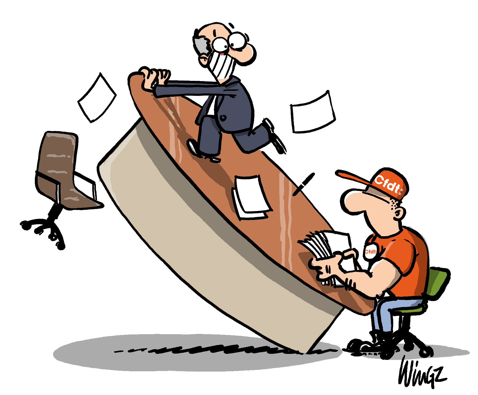 WINGZ 18 octobre CFDT