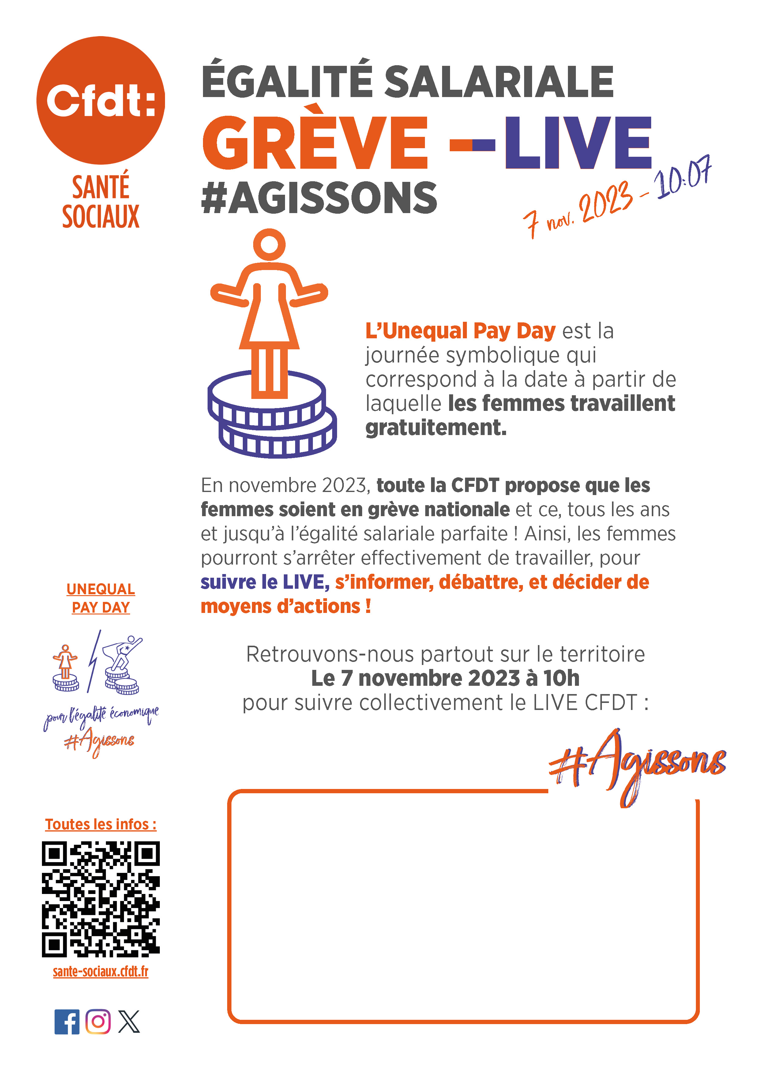 Tract N°1 #Agissons