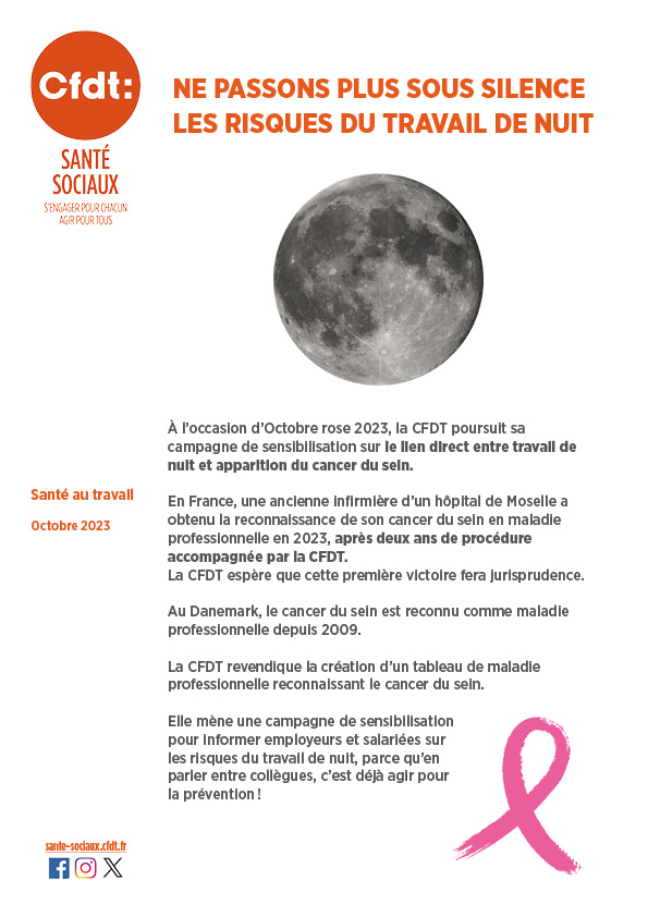 Tract octobre rose