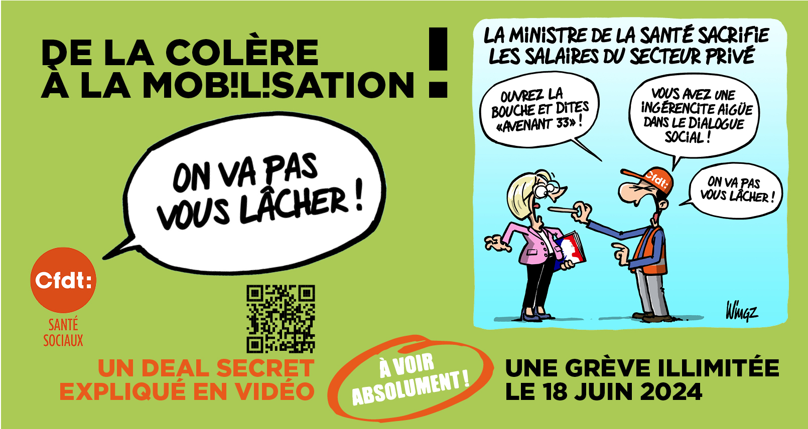 visuel tract dites 33