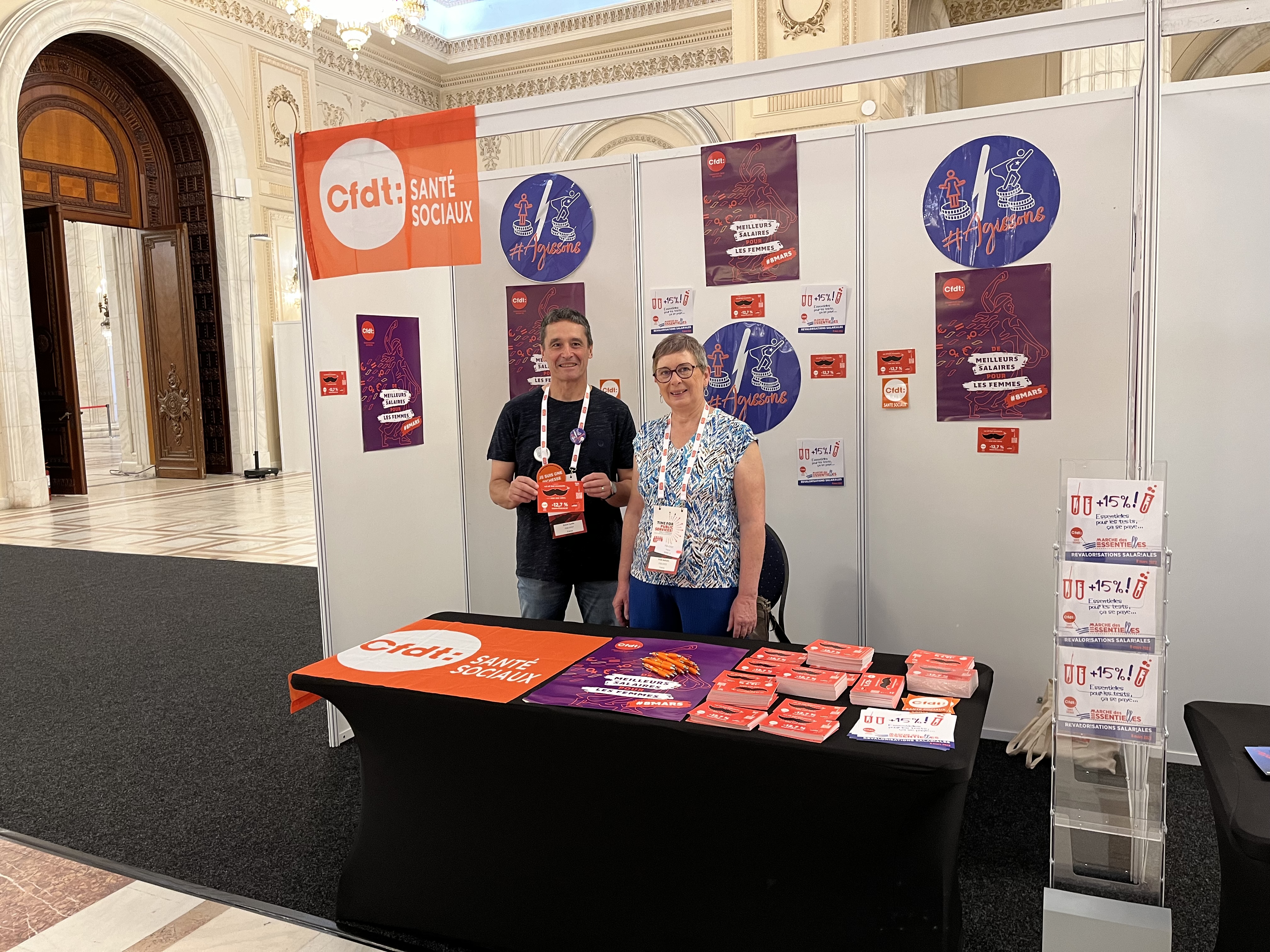 Stand CFDT Santé Sociaux