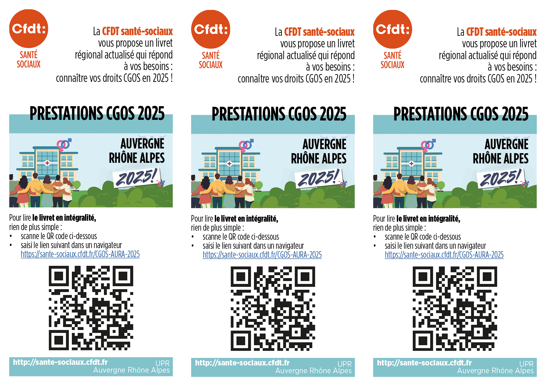 flyer Qr Code AURA